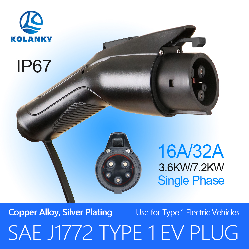 Ev Charger Adapter - Kolanky Ev soket adaptor colokan, tipe