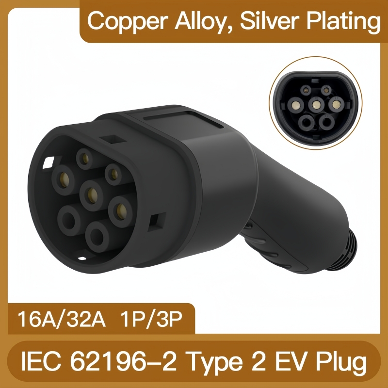 Ev Charger Adapter - Adaptor konverter tipe 2, Charger EV