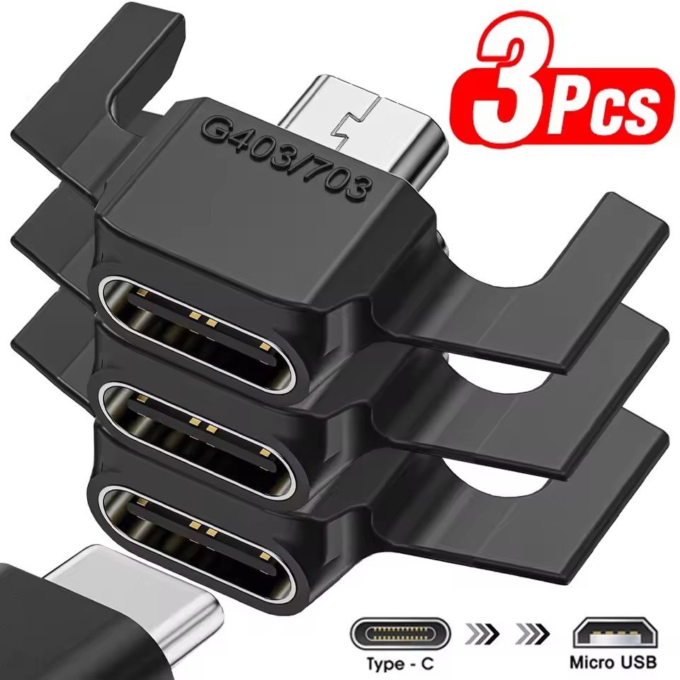 Type 2 Charger - Adaptor Pengisian Daya Micro USB ke