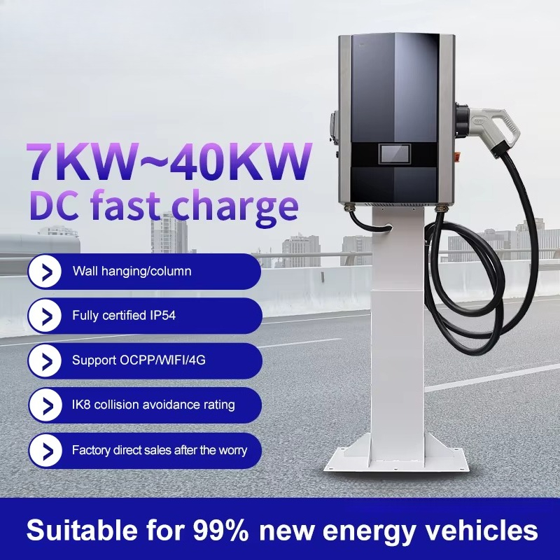 GBT CCS Chademo 40kW EV DC Wal - Wallbox Ev ulasan dan harga
