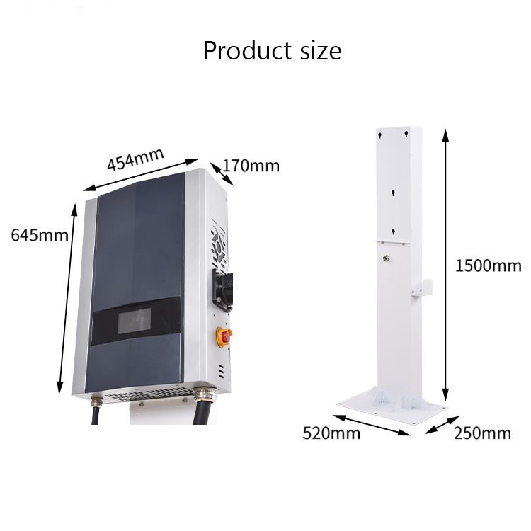 Pengisi Daya Dinding EV DC Cer - Wallbox Ev ulasan dan harga