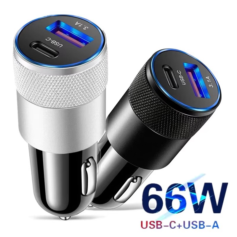 Pengisi Daya Mobil USB 66W Tip - Fast Ev Charger ulasan dan harga