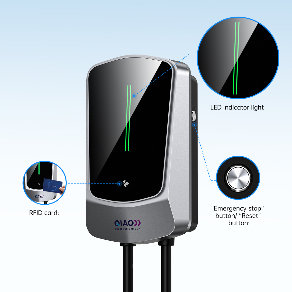 Pengisi Daya EV Rumah Tipe 2 Q - Ev Charging Cable ulasan dan harga