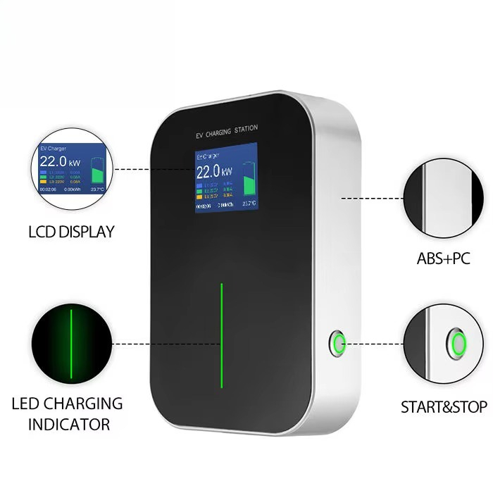 Mode 3 22KW 3 Fasa Pengisi Day - Ev Charger ulasan dan harga