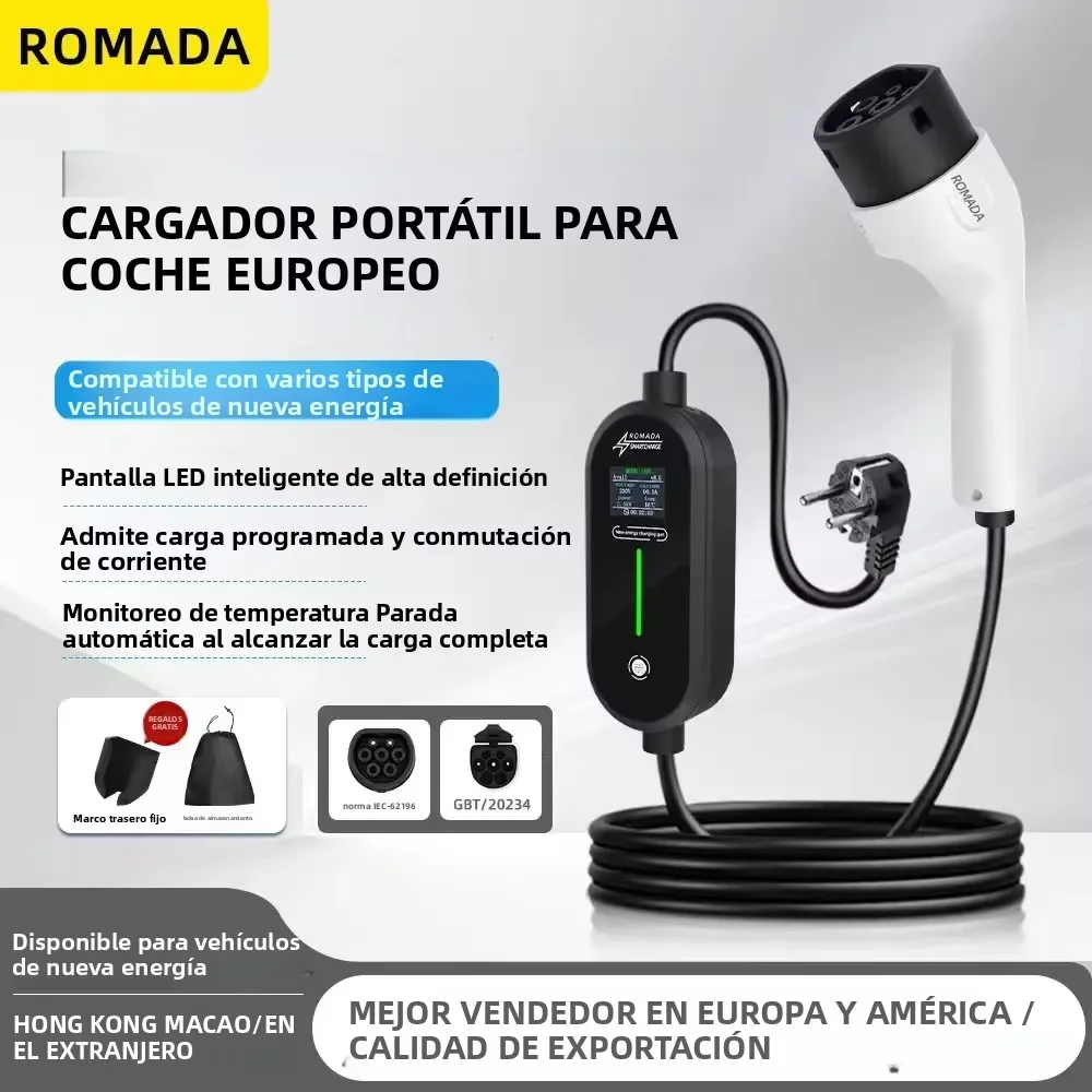 ROMADA pengisi daya portabel 7 - Ev Charger Adapter ulasan dan harga